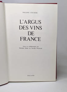 L'argus des vins de France (French Edition)