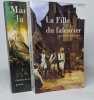 Lot de 2 ouvrages de Christian de la Hubaudière: La fille du faïencier / Madame la faïencière. La Hubaudière Christian de