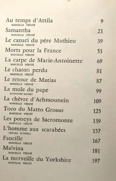 5 livres collection "Série 15": 15 aventures d'animaux familiers + 15 histoires d'aventures + 15 histoires de bêtes + 15 histoires de chevaux + 15 ...