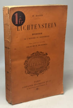 Lichtenstein épisode de l'histoire du wurtemberg. Hauff