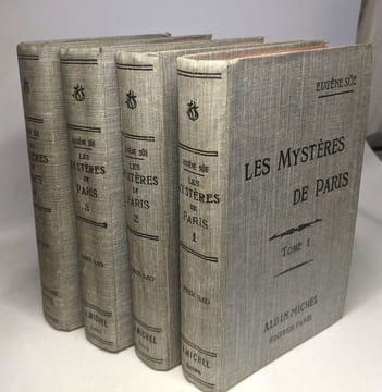 Les mystères de Paris - TOMES 1 à 4. Eugène Sue