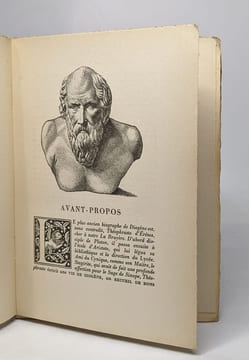 Le livre de Diogène le Cynique. Illustré de cent vingt gravures dessinées d'après l'antique. Constantin Castéra
