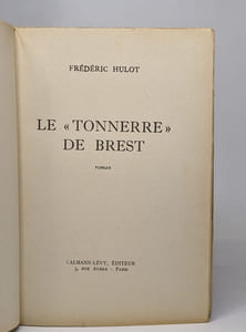Le "tonnerre" de brest
