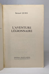 L'aventure légionnaire
