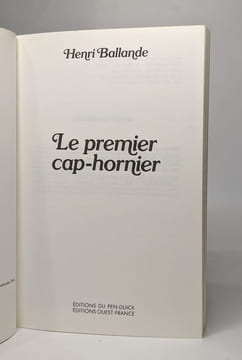 le premier cap-hornier. Ballande Henri