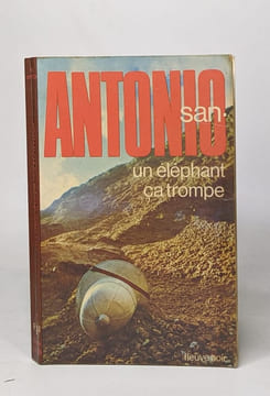 Lot de 5 romans San-Antonio: Zéro pour la question / Un os dans la noce / Mes hommages à la donzelle / Passez-moi la joconde / Un éléphant ça trompe. ...