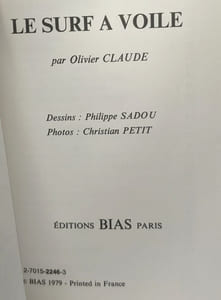 Le Surf à voile (Bias poche)