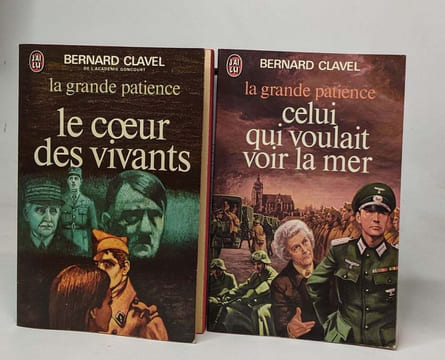 Lot de 15 ouvrages de Bernard Clavel: titres voir descrption détaillée. Bernard Clavel