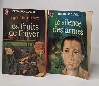 Lot de 15 ouvrages de Bernard Clavel: titres voir descrption détaillée. Bernard Clavel