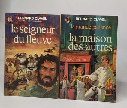 Lot de 15 ouvrages de Bernard Clavel: titres voir descrption détaillée. Bernard Clavel