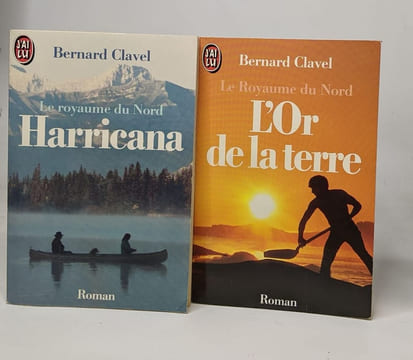 Lot de 15 ouvrages de Bernard Clavel: titres voir descrption détaillée. Bernard Clavel