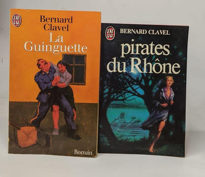 Lot de 15 ouvrages de Bernard Clavel: titres voir descrption détaillée. Bernard Clavel