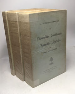 La révolution française - TOME 1 à 4 (édité entre 1923 et 1929) - L'agonie de l'ancien régime + L'assemblée constituante l'assemblée législative + La convntion + Le directoire et le 18 brumaire