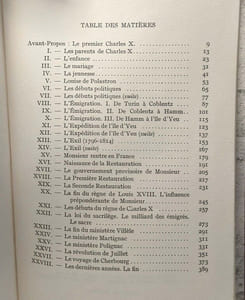 Charles X - dernier roi de France et de Navarre