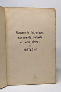 Monuments historiques monuments naturels et sites classés de bretagne