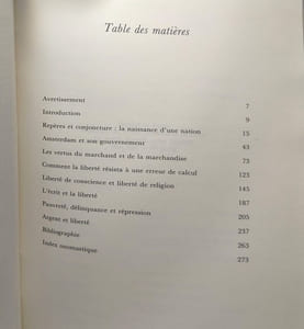 Amsterdam au temps de Spinoza: Argent et liberté