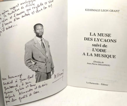 La muse des lycaons suivi de l'ode à la musique - illustrations de Delannoy. Grant
