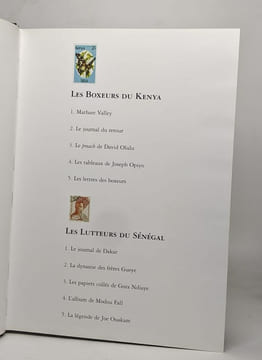 L'Afrique à poings nus. Bordas Philippe