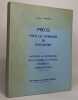 Précis pour les infirmiers de psychiatrie / Anatomie et physiologie soins généraux et hygiène pharmacie administration. Claudius Vinatier