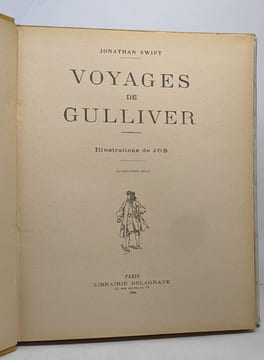 Voyages de gulliver - illustrations de Job. Swift Jonathan