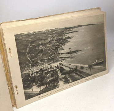 Excursion de la grande corniche - 20 vues en héliographie --- Exclusivité: Le Belvédère d'Eze alt. 505m. Collectif