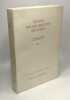 Études sur les instituts séculier - TOME DEUX (1964) + TOME TROIS (1966). Jean Beyer (textes Choisis Par)