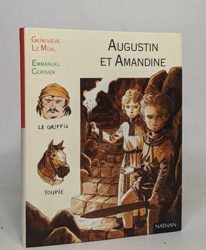 Lot de 2 romans jeunesse : Augustin et Amandine / Manèges dans le désert. Pinguilly Le Moal Cerisier Thers