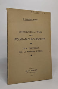 Contribution à l'étude des polyradiculonévrites - leur traitement par le poumon d'acier