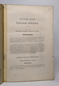 2 volumes du Traité de zoologie - Fascicule II / Fascicule VII les batraciens. Perrier Edmond