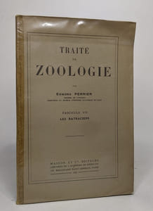 2 volumes du Traité de zoologie - Fascicule II / Fascicule VII les batraciens