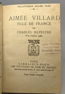Aimée villard fille de france. Silvestre Charles