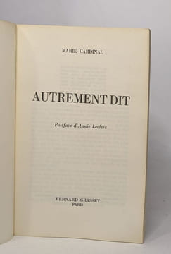 Autrement dit. Cardinal Marie