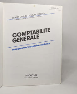 Comptabilité générale: Enseignement comptable supérieur