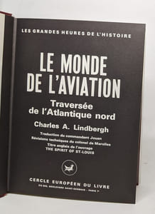 Le monde de l'aviation - traversée de l'atlantique nord
