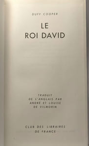 Le roi David