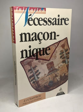 Nécessaire maçonnique / initiation. Chappron E-J