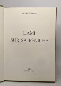 L'ami sur sa péniche