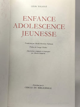 7 Volumes: Les chefs d'oeuvres de la littérature russe (voir description): récits d'un chasseur - premier amour théâtre 1 & 2 Mes universités Enfance ...