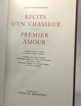 7 Volumes: Les chefs d'oeuvres de la littérature russe (voir description): récits d'un chasseur - premier amour théâtre 1 & 2 Mes universités Enfance ...