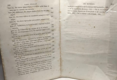 Recherches physiologiques sur la vie et la mort - nouvelle édition -. Bichat