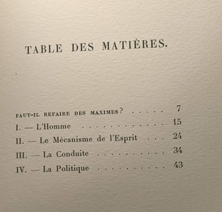 Quelques maximes - nouvelle édition augmentée