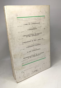 L'âme de l'adolescent