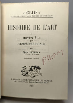 Histoire de l'art - TOME II - Moyen Age et temps modernes. Lavedan Pierre