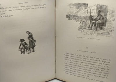 Enfant perdu 1814 - 50 gravures de J. Le blant
