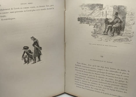 Enfant perdu 1814 - 50 gravures de J. Le blant. Toudouze Gustave