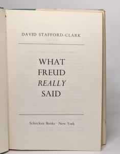 What freud really said