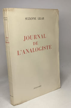 Journal de l'analogiste. Lilar