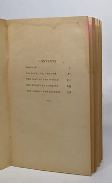 Four english comedies of the 17th and 18th centuries: volpone / the way of the world / she stoops to conquer / the school for scandal. undefined