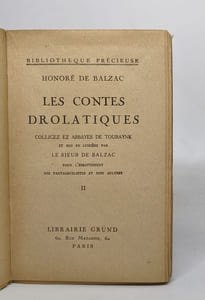 Les contes drolatiques - II