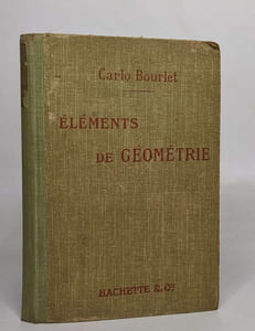 Éléments de géométrie - géométrie plane géométrie dans l'espace contenant 762 exercices